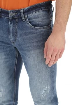 Jeans Keyjey Slim Con Rotture Uomo -Negozio Da Uomo Alla Moda acbb76fa5d7854f39e92d62e6002934c