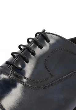 Stringate In Pelle Blu Exton 1391 Made In Italy -Negozio Da Uomo Alla Moda ae09bb25b4844893f21aa6ffd03dcc43