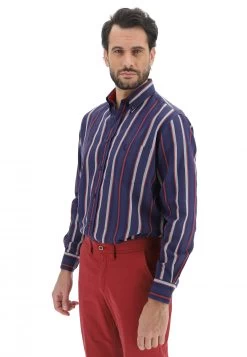 Camicia Rotte Mediterranee Righe Colorate -Negozio Da Uomo Alla Moda ae399850307041281b0d6ffe6b0c3acd