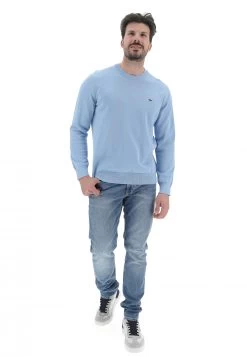 Maglioncino Girocollo Lacoste Uomo Tinta Unita Con Logo A Contrasto Sul Petto -Negozio Da Uomo Alla Moda afe0d923432ac35691e8f83445a42f3e