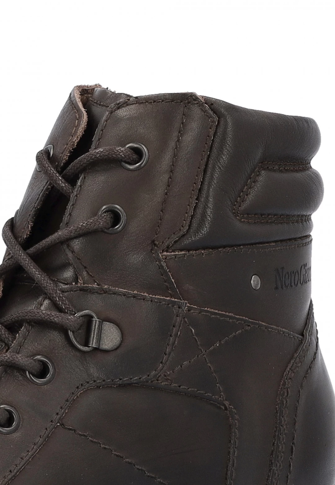 Scarponcino In Pelle Marrone Nerogiardini I202600u 9 Scarponcino In Pelle Marrone Nerogiardini I202600u - immagine 7