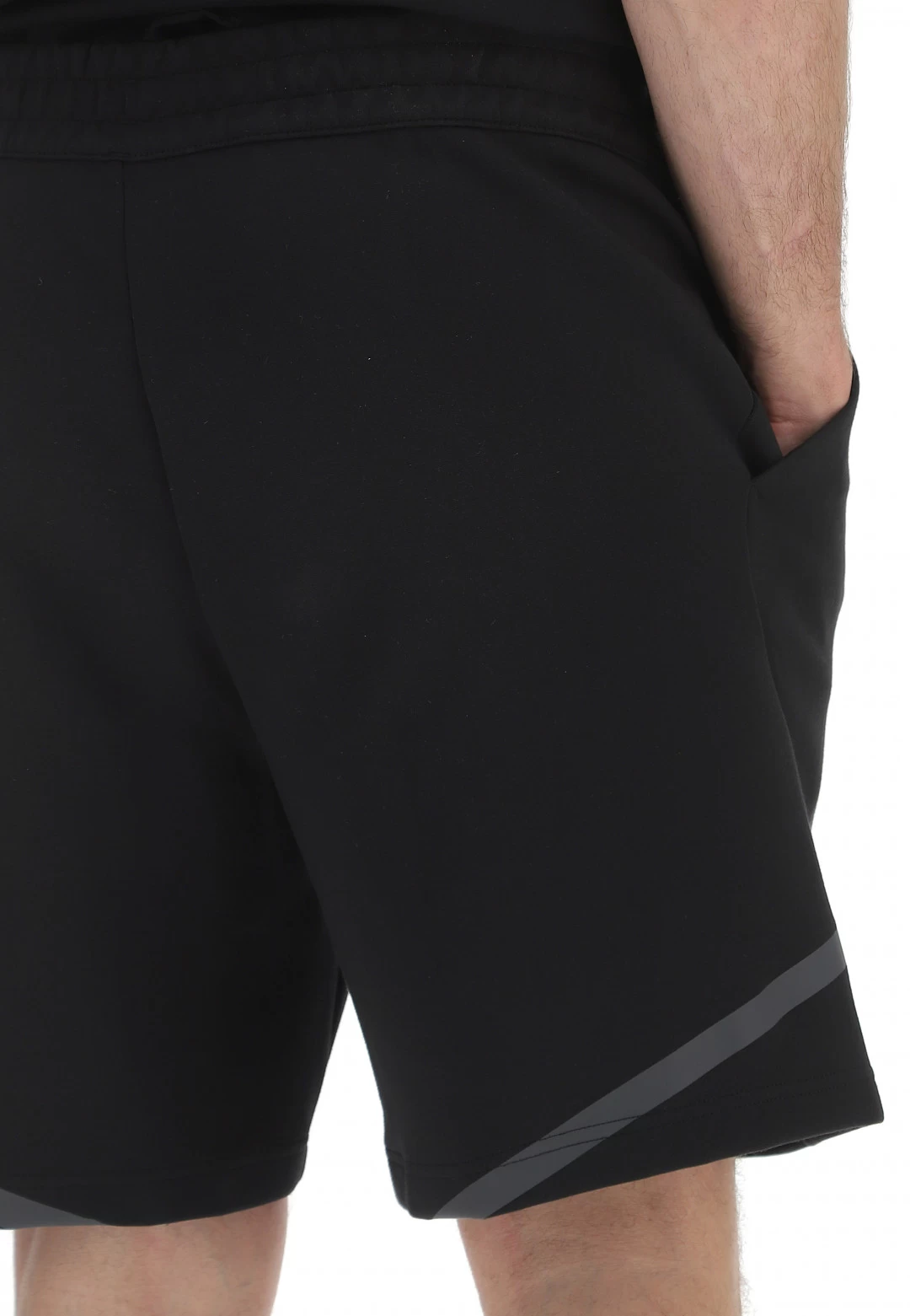 Bermuda Adidas In Cotone Con Logo Gommato Piccolo 6 Bermuda Adidas In Cotone Con Logo Gommato Piccolo - immagine 4