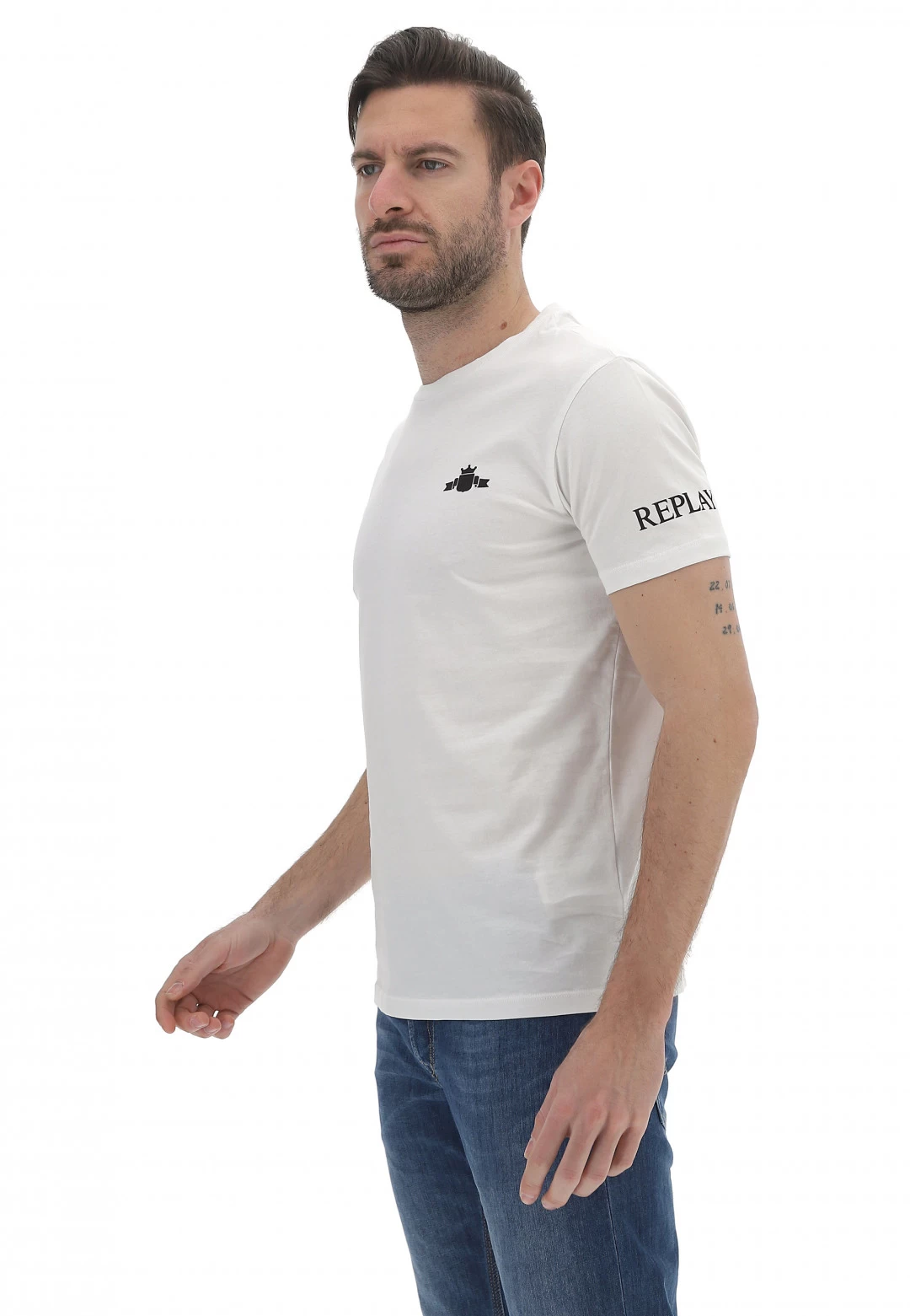 T-shirt Replay Uomo M647222980p 4 T-shirt Replay Uomo M647222980p - immagine 2