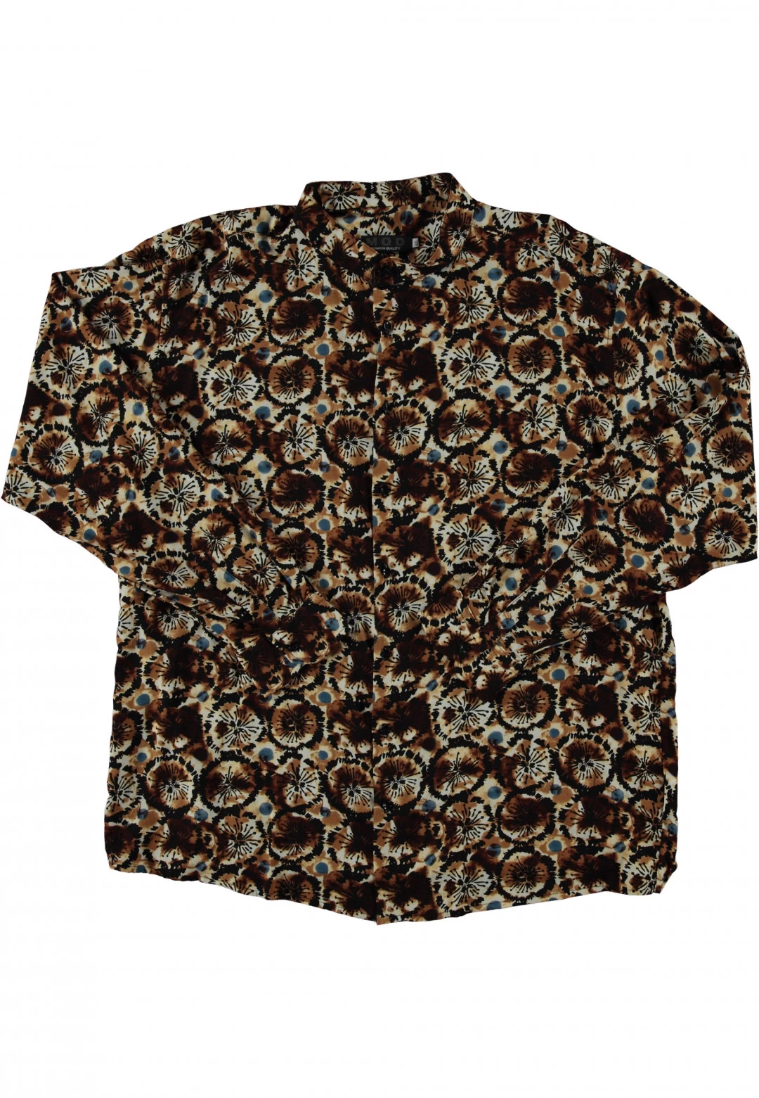 Camicia Coreana Mod Made In Italy Over Fit In Fantasia All Over Uomo 7 Camicia Coreana Mod Made In Italy Over Fit In Fantasia All Over Uomo - immagine 5