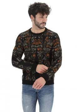 Girocollo Fantasia Bicolor 8.9 Uomo -Negozio Da Uomo Alla Moda b7150bfc3848f6970e3ec34199eae87b