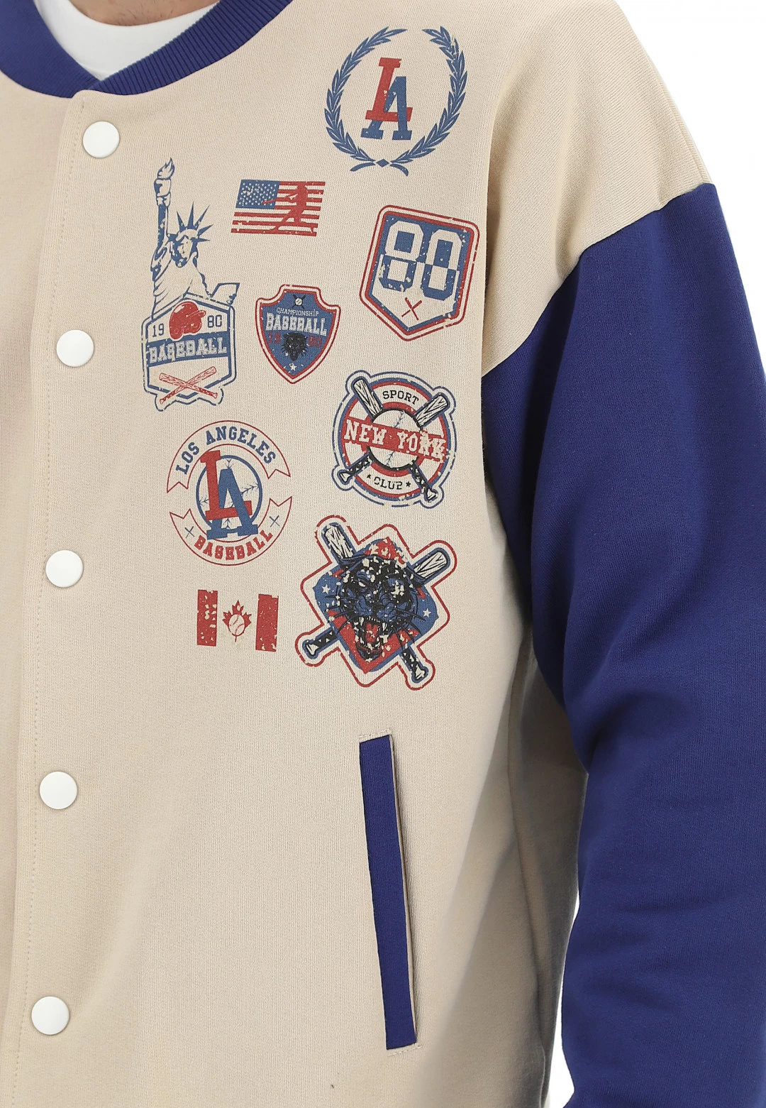 Giacca In Cotone Garzato Taglio Bomber Age 7 Giacca In Cotone Garzato Taglio Bomber Age - immagine 5