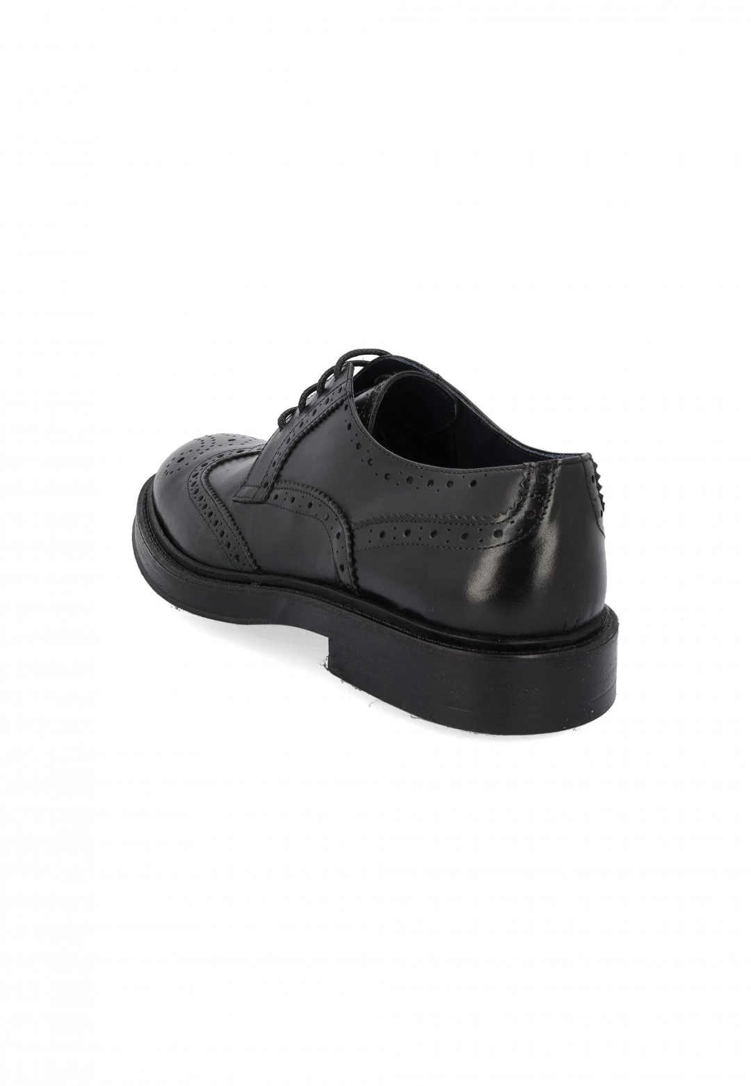 Strangata Elegante In Pelle Piùdue Con Disegno Brogue Made In Italy 6 Strangata Elegante In Pelle Piùdue Con Disegno Brogue Made In Italy - immagine 4