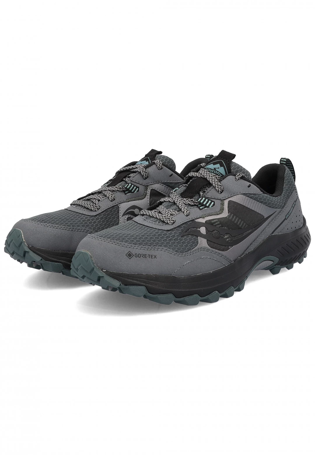 Scarpa Trail Running Saucony Excursion Tr16 Gtx S20749 21 Grigio E Verde 7 Scarpa Trail Running Saucony Excursion Tr16 Gtx S20749 21 Grigio E Verde - immagine 5