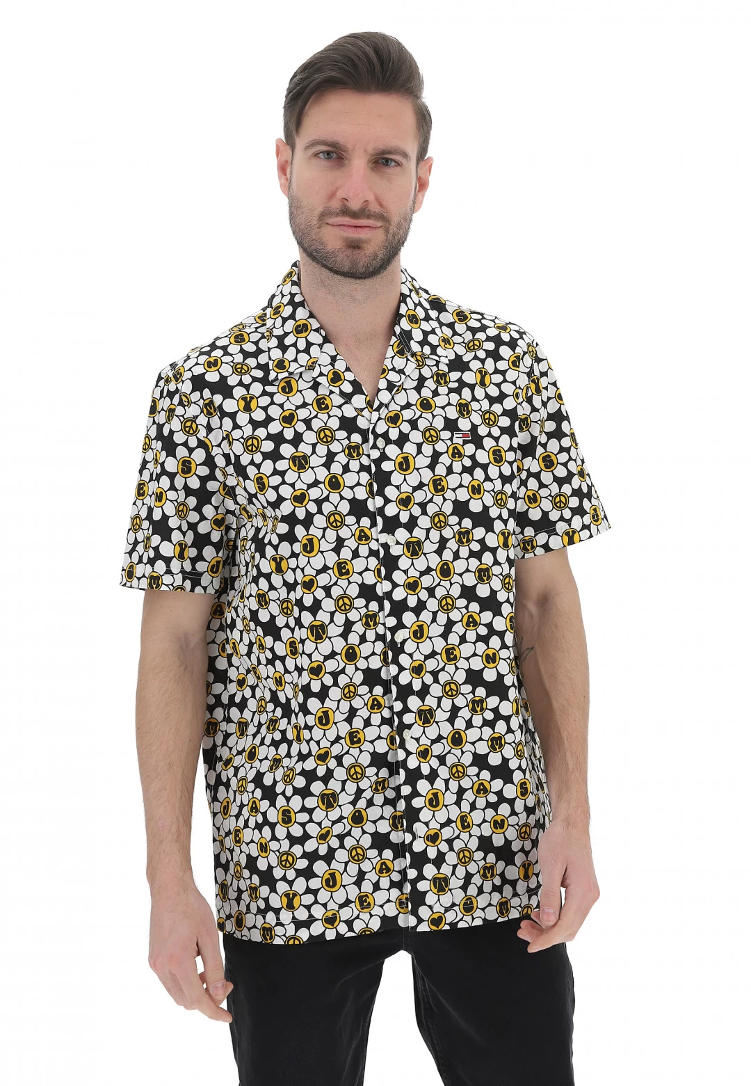 Camicia Manica Corta Tommy Jeans Dm0dm16492 3 Camicia Manica Corta Tommy Jeans Dm0dm16492