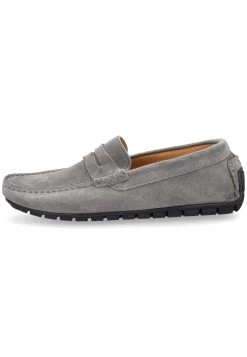 Mocassini Eleganti Shoelab In Pelle Scamosciata Made In Italy