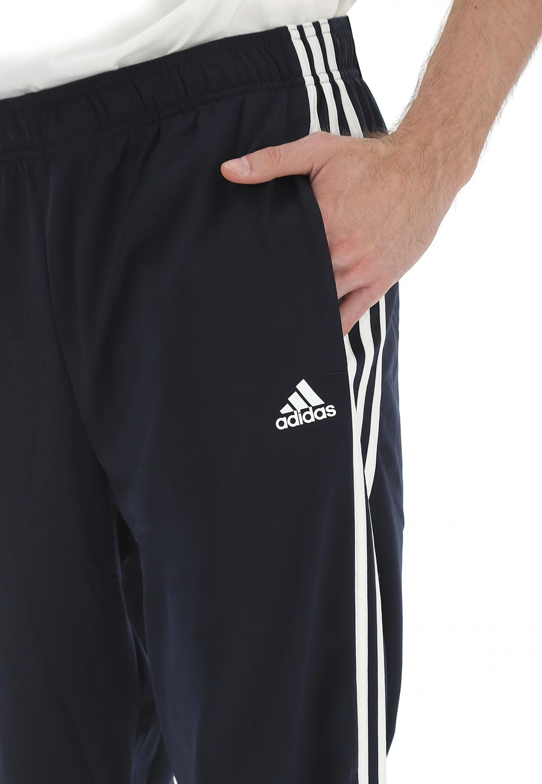 Pantalone Adidass H46106 Uomo In Acetato Con Righe Verticali A Contrasto 6 Pantalone Adidass H46106 Uomo In Acetato Con Righe Verticali A Contrasto - immagine 4