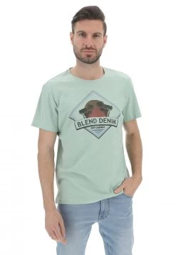 T-shirt Blend Con Stampa Palme Frontale