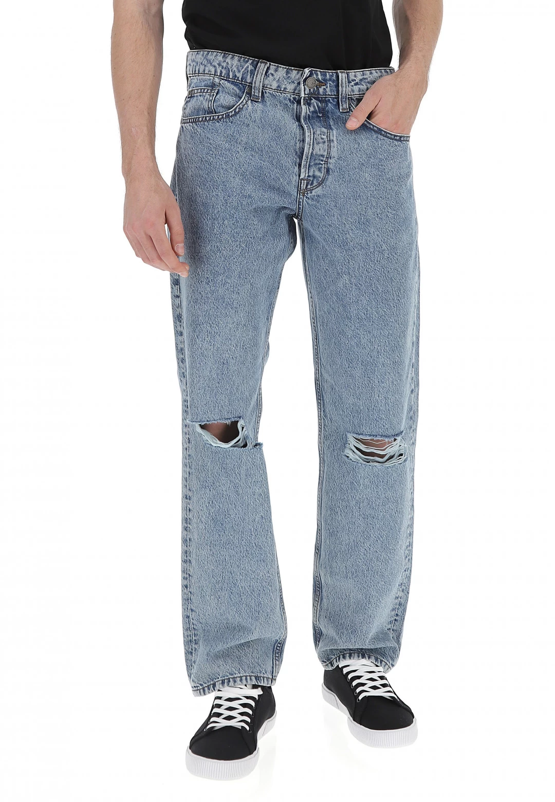 Denim 5 Tasche Con Strappi Loose Fit Only&sons 3 Denim 5 Tasche Con Strappi Loose Fit Only&sons