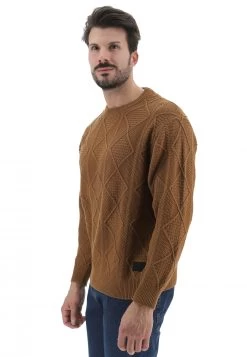 Maglincino Girocollo !solid Uomo In 100% Cotone E Lavorazione In Rilievo All Over -Negozio Da Uomo Alla Moda c13b0b3c4e52d292994510e481fa4a6b