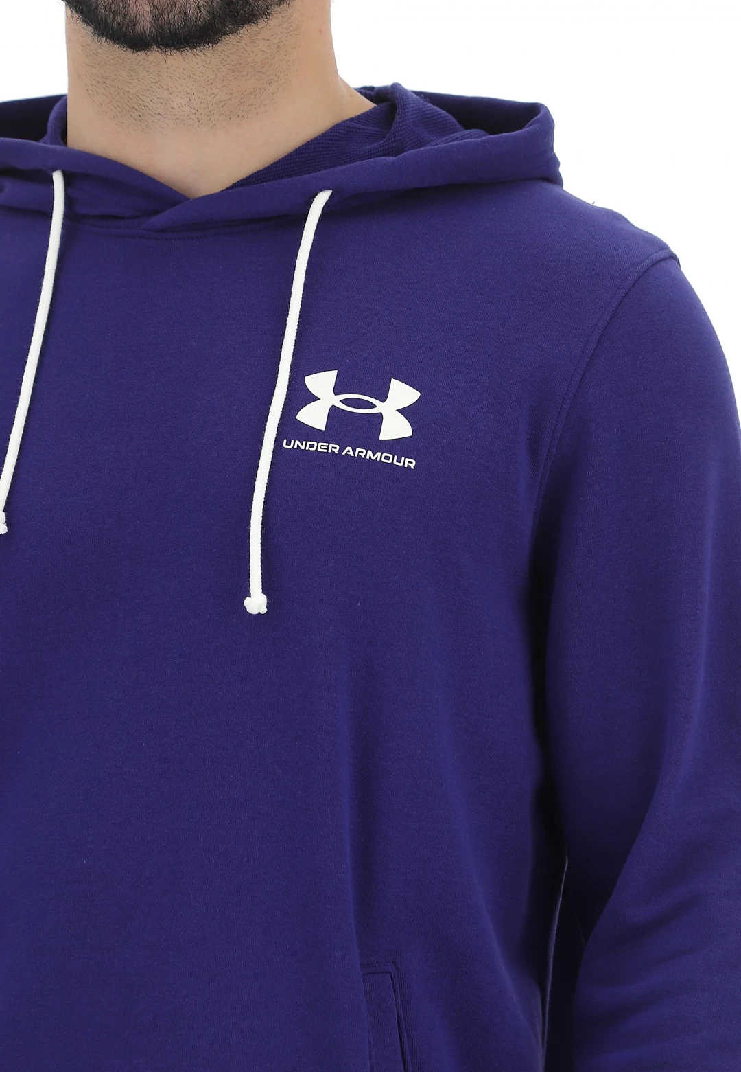 Felpa Con Cappuccio Under Armour Fondo Aperto E Tasche Frontali 10 Felpa Con Cappuccio Under Armour Fondo Aperto E Tasche Frontali - immagine 8