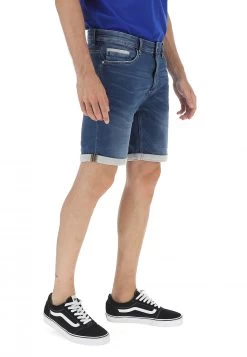 Blend Bermuda In Denim Bled Uomo Effetto Used