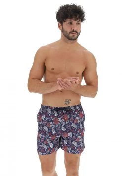 Boxer Da Mare Age Con Stampa Ramage