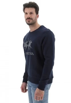 Felpa Girocollo La Martina Con Logo Grande Gommato In Rilievo 8 Felpa Girocollo La Martina Con Logo Grande Gommato In Rilievo -Negozio Da Uomo Alla Moda c7b4c372872d1241e345df528199a29a