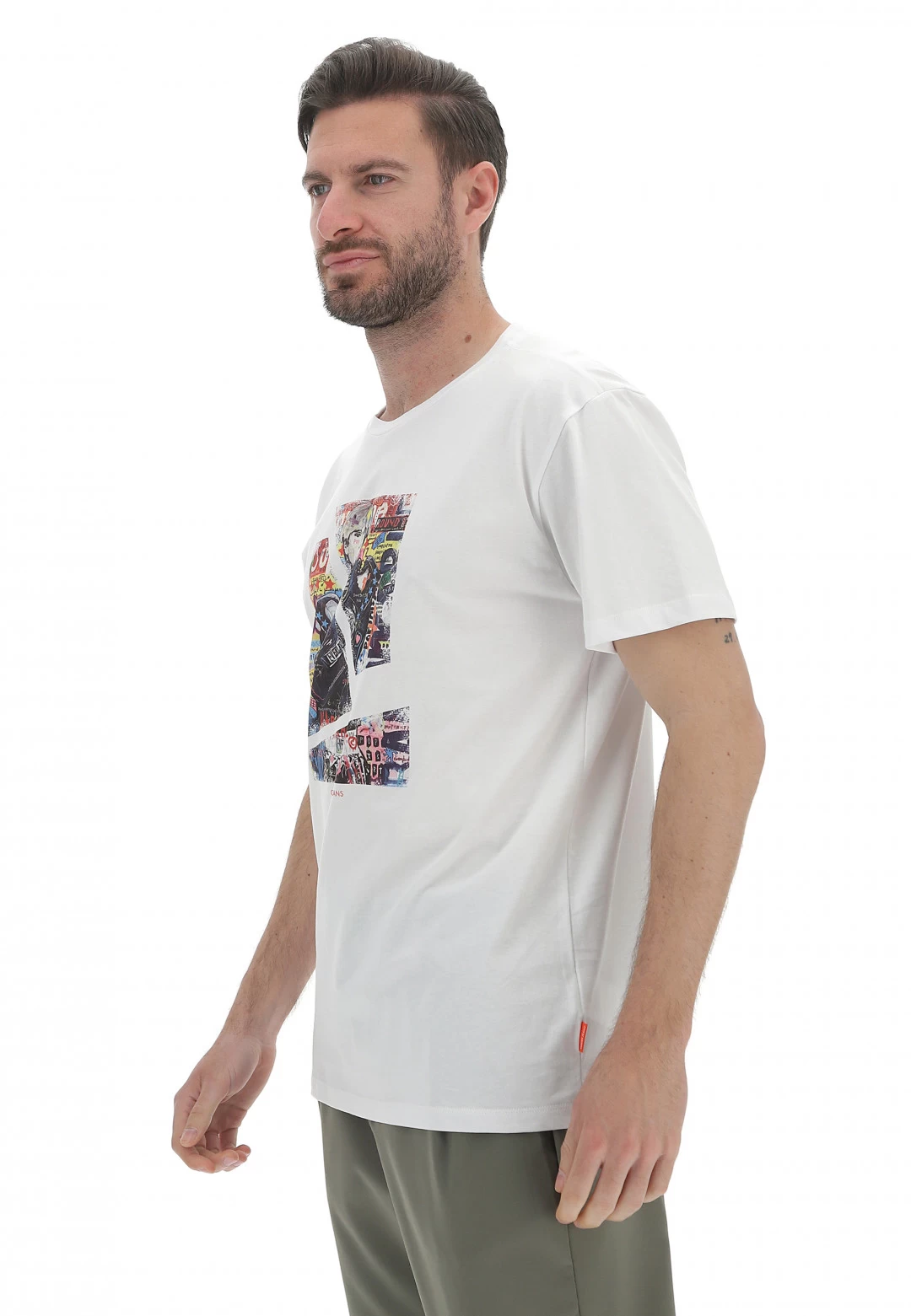 Gaudi T-shirt Gaudì Con Stampa Frontale 4 Gaudi T-shirt Gaudì Con Stampa Frontale - immagine 2