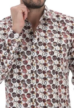 Camicia Manica Lunga Fantasia All Over Brango Uomo 15 Camicia Manica Lunga Fantasia All Over Brango Uomo -Negozio Da Uomo Alla Moda ca6dd773d942e77b827fa3763b3374d3