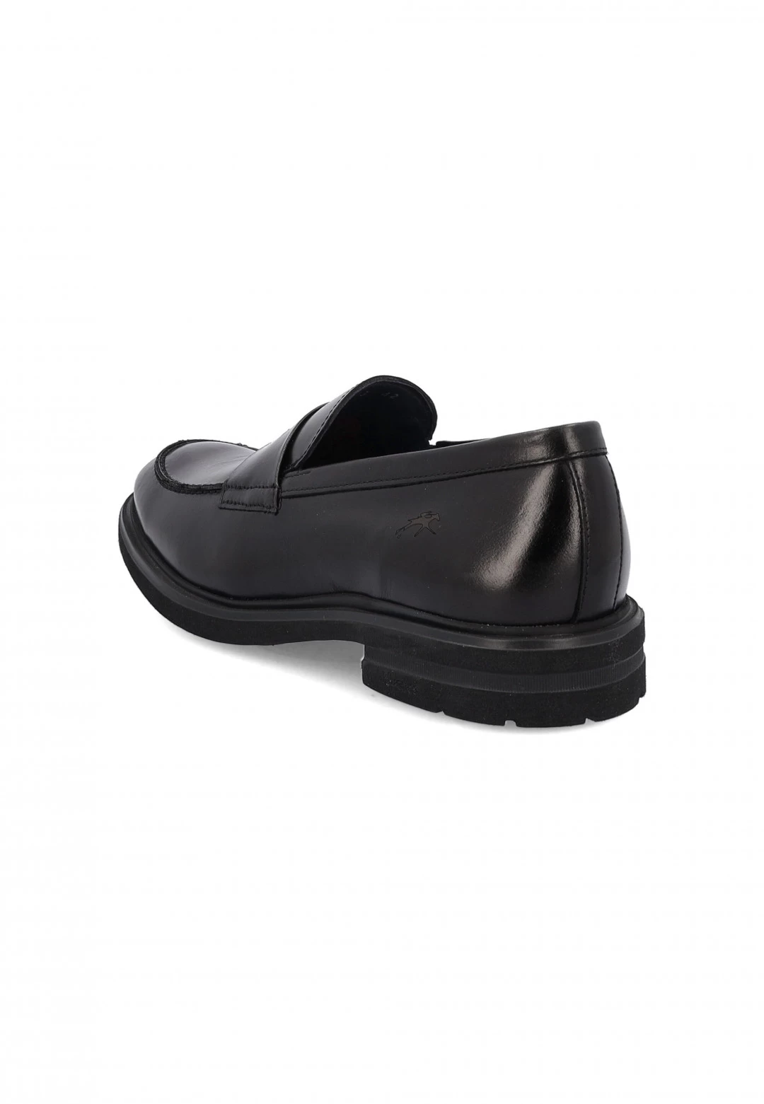 Mocassino In Pelle Nera Fluchos F0633 6 Mocassino In Pelle Nera Fluchos F0633 - immagine 4