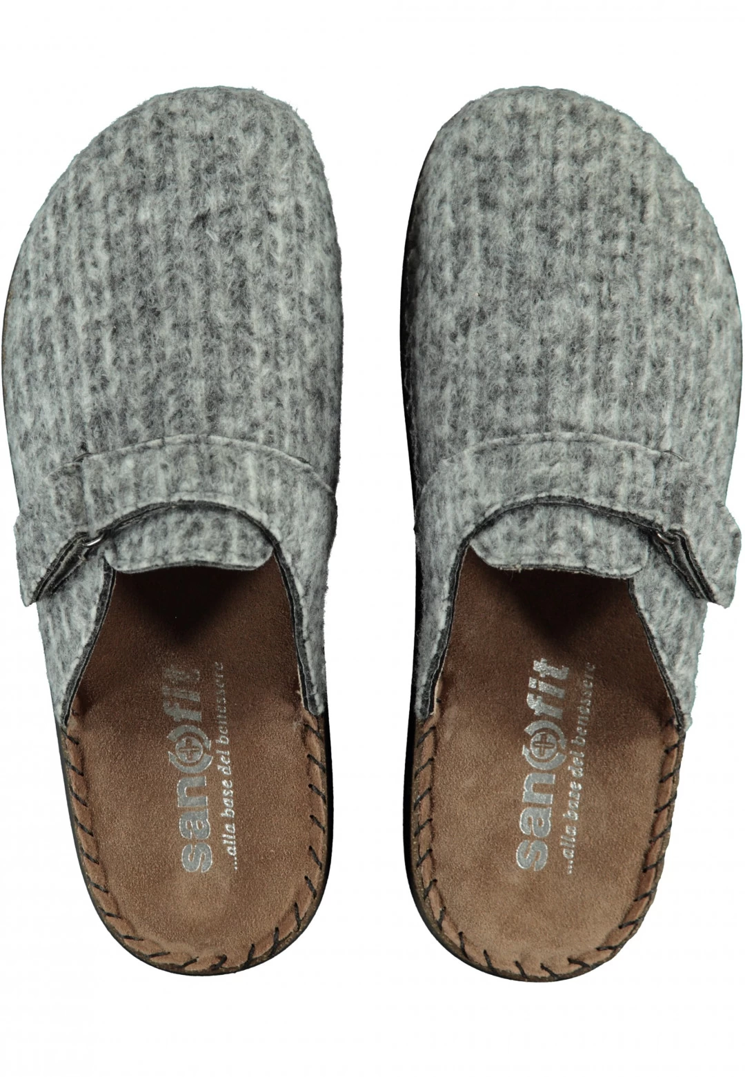 Ciabatta Da Casa Sanofit Gru881b Con Sottopiede In Pelle 3 Ciabatta Da Casa Sanofit Gru881b Con Sottopiede In Pelle