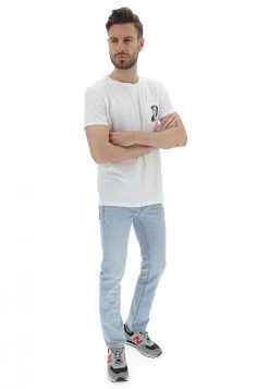 Girocollo Con Taschino Stampato In Cotone Fiammato -Negozio Da Uomo Alla Moda d008b2e76dcd0a12b07bc19dd2c33c96