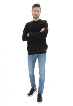 Maglioncino Calvin Klein Jeans Uomo A Costine Con Patch Sulla Manica 10 Maglioncino Calvin Klein Jeans Uomo A Costine Con Patch Sulla Manica -Negozio Da Uomo Alla Moda d2b6c81a6fa1bb36f973d39965afec2a