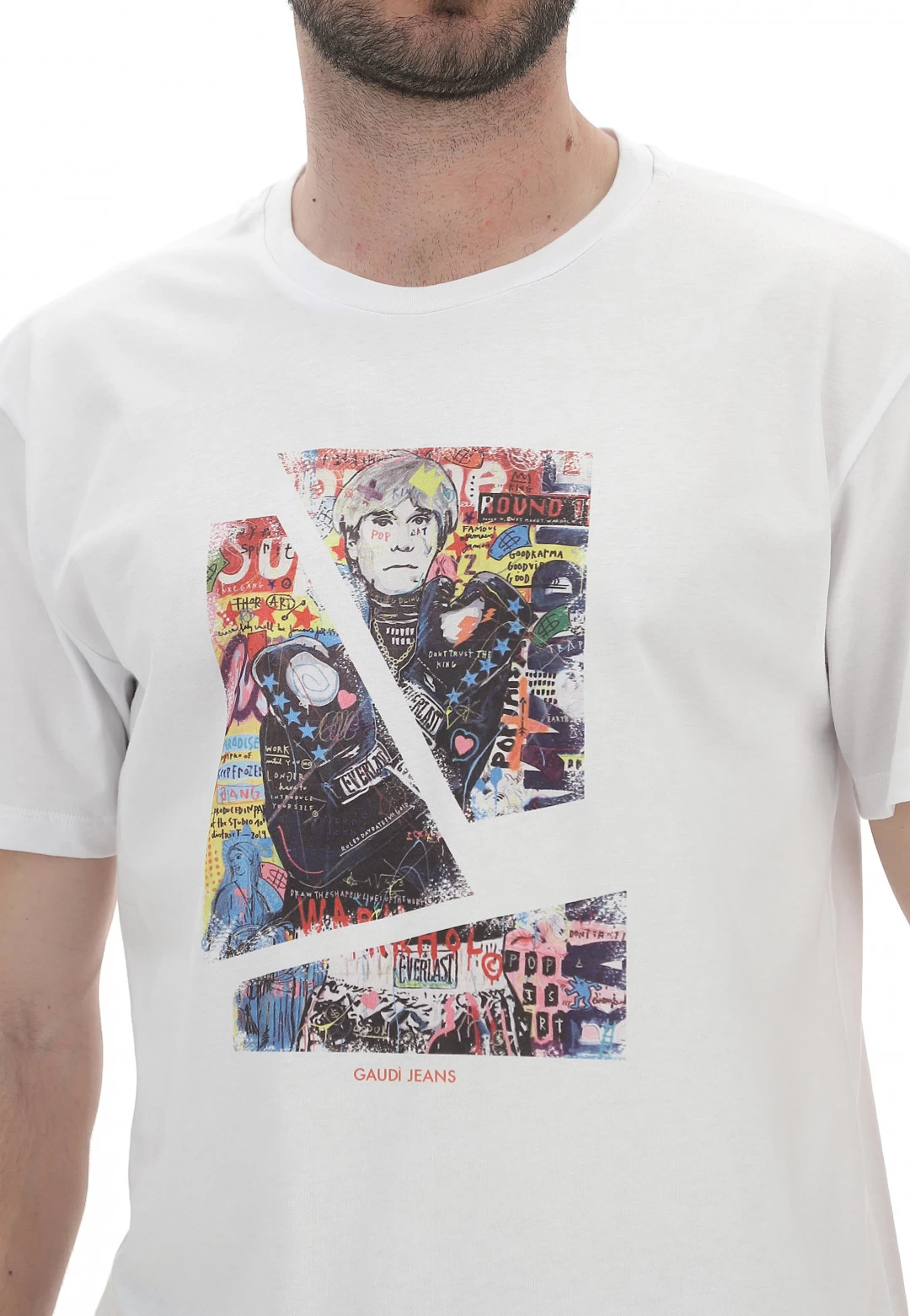 Gaudi T-shirt Gaudì Con Stampa Frontale 6 Gaudi T-shirt Gaudì Con Stampa Frontale - immagine 4