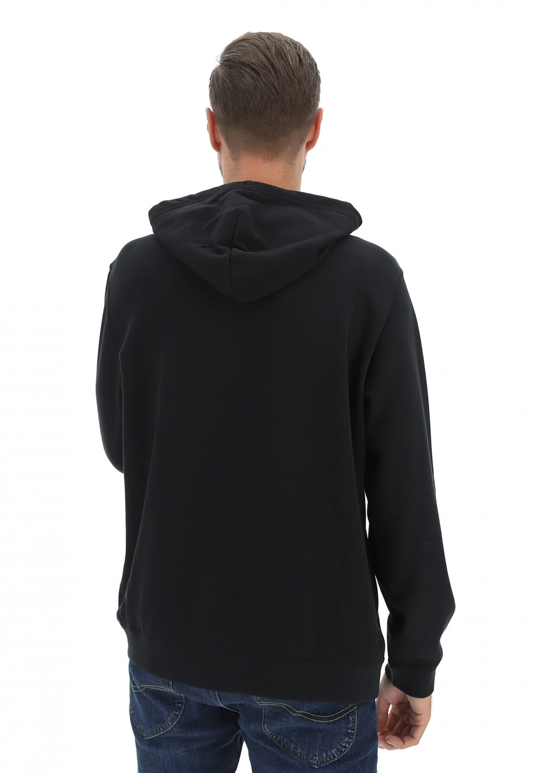 Felpa Garzata Converse 10023871 Con Logo Ricamato 5 Felpa Garzata Converse 10023871 Con Logo Ricamato - immagine 3