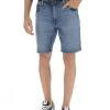 Bermuda In Denim Wrangler Mod.texas Shorts
