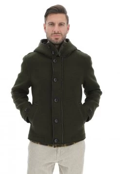 Giubbino Neoprene Con Cappuccio Aff Uomo