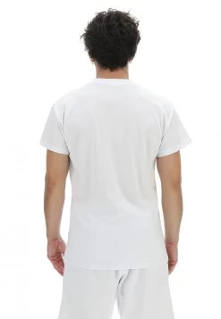 T-shirt Triplosette Uomo Con Logo A Fumetto Frontale -Negozio Da Uomo Alla Moda db1a1928c437816f78125c226f4b00a3