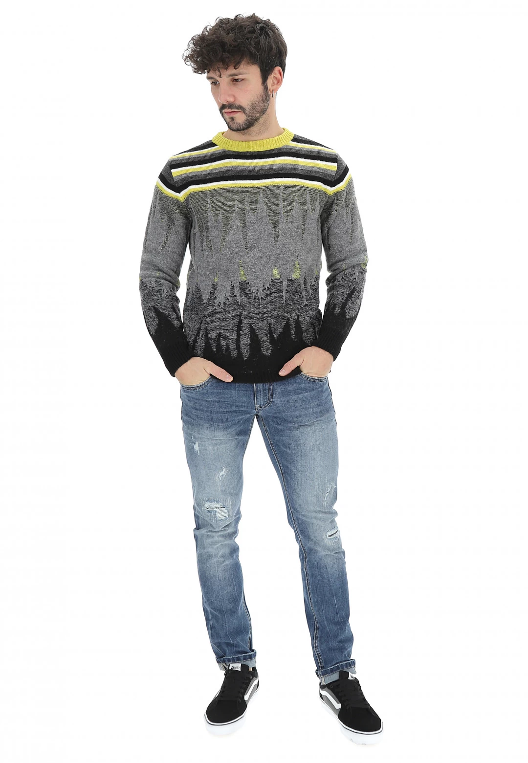 Maglione Operato Age Multicolor 7 Maglione Operato Age Multicolor - immagine 5