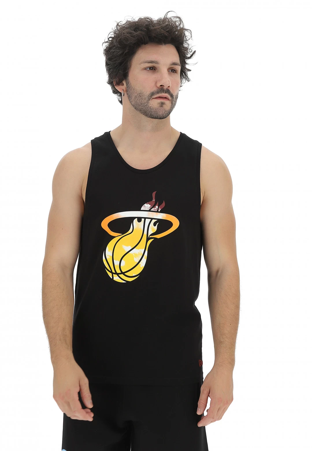 Canotta New Era Stampa Miami Heat Frontale 3 Canotta New Era Stampa Miami Heat Frontale