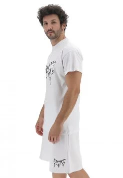 T-shirt Triplosette Uomo Con Logo A Fumetto Frontale -Negozio Da Uomo Alla Moda dec69492c515c0371cb33fe52ace9f13