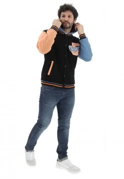 Giacca Age College Uomo Con Cappuccio E Stampa Sul Retro Made In Italy -Negozio Da Uomo Alla Moda df8dee6531c6c8b455cc9b024fbc98f1