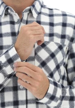 Camicia A Quadri Blend Felpata In Cotone 16 Camicia A Quadri Blend Felpata In Cotone -Negozio Da Uomo Alla Moda dfc50424dd8c2c2c00a6b7c34fb47303