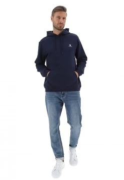 Felpa Con Cappuccio Converse 10024509 Con Tasca A Marsupio -Negozio Da Uomo Alla Moda dfe34edeeae54a41b2d1f726c516dca8