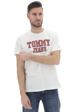 T-shirt Tommy Jeans Con Logo Frontale