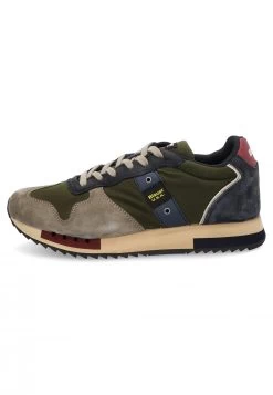 Sneakers Blauer Queens In Pelle E Tessuto Uomo -Negozio Da Uomo Alla Moda e25a361ac9d53ab5f49a850754cb67f7