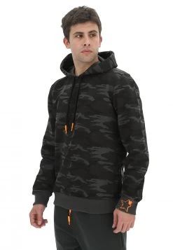 Felpa Camouflage Con Cappuccio Age