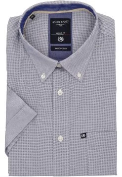 Camicia Maniche Corte Comfort Fit Ascot Sport In Microfantasia All Over 8 Camicia Maniche Corte Comfort Fit Ascot Sport In Microfantasia All Over -Negozio Da Uomo Alla Moda e56c7077c50b2a14c7e60e83a583373a