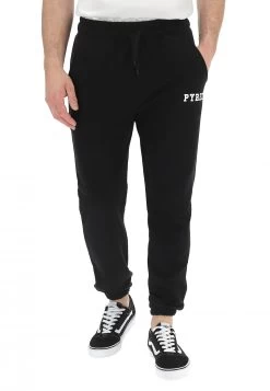 Pantalone In Cotone Pyrex Uomo Con Polsini Elasticizzati E Logo