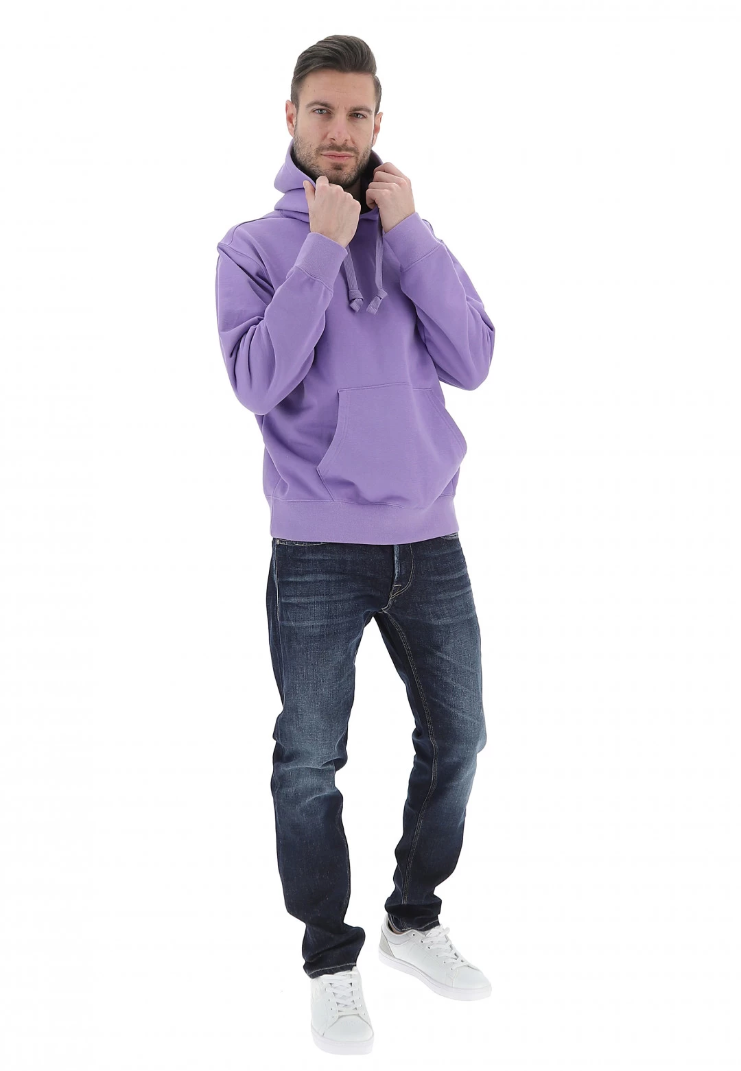 Felpa Con Cappuccio Champion E Logo Ricamato 6 Felpa Con Cappuccio Champion E Logo Ricamato - immagine 4