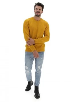 Maglione Girocollo Effetto Boucle Misto Lana 16 Maglione Girocollo Effetto Boucle Misto Lana -Negozio Da Uomo Alla Moda e61fdd8c6a6bff0b71333be06558477b