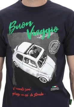 T-shirt Keyjey Denim Stampa Buon Viaggio 21 T-shirt Keyjey Denim Stampa Buon Viaggio -Negozio Da Uomo Alla Moda e80c424fb147e6b5adf454bc93a675e7