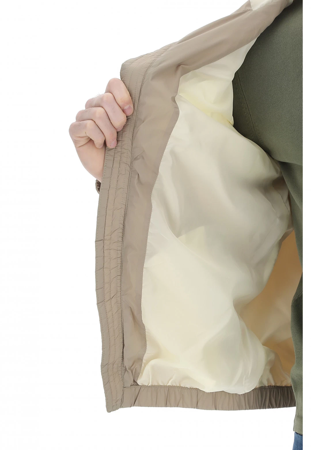 Giacca A Vento Con Cappuccio Blend Bicolor 8 Giacca A Vento Con Cappuccio Blend Bicolor - immagine 6