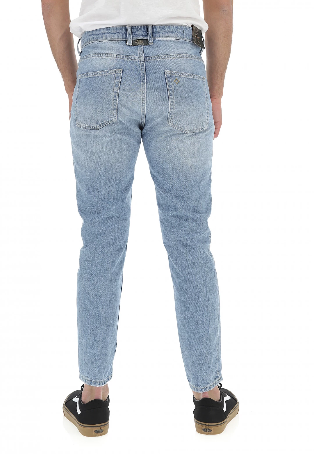 Jeans Carrot Fit Lavaggio Chiaro 5 Jeans Carrot Fit Lavaggio Chiaro - immagine 3