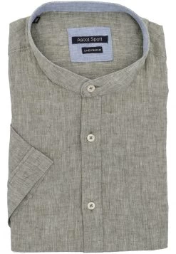 Camicia Coreana Misto Lino Manica Corta Ascot Comfort 7 Camicia Coreana Misto Lino Manica Corta Ascot Comfort -Negozio Da Uomo Alla Moda edf031cc16be03e4865c0e3a4d09fb5e